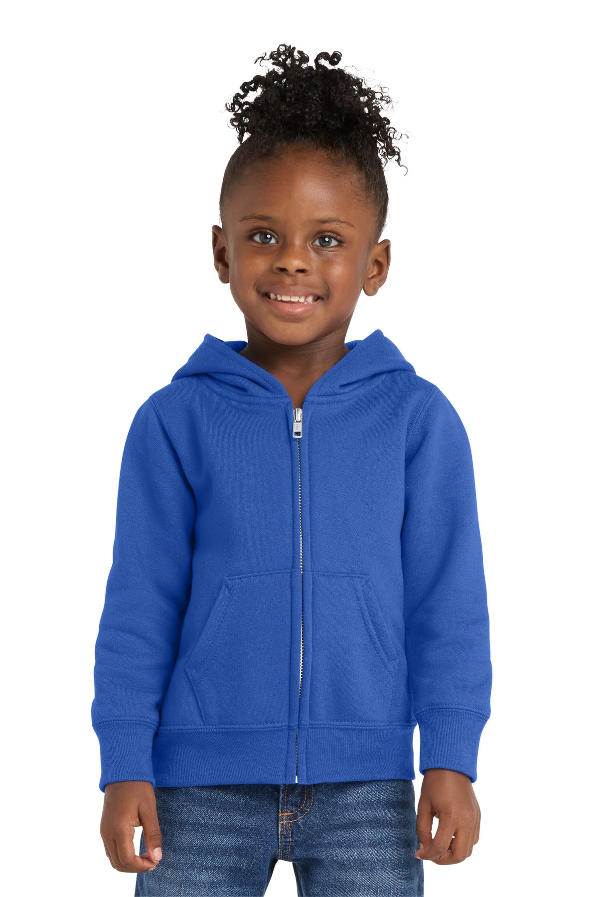 Port & Co ™ Toddler Core Fleece Full-Zip Hooded Sweatshirt. CAR78TZH