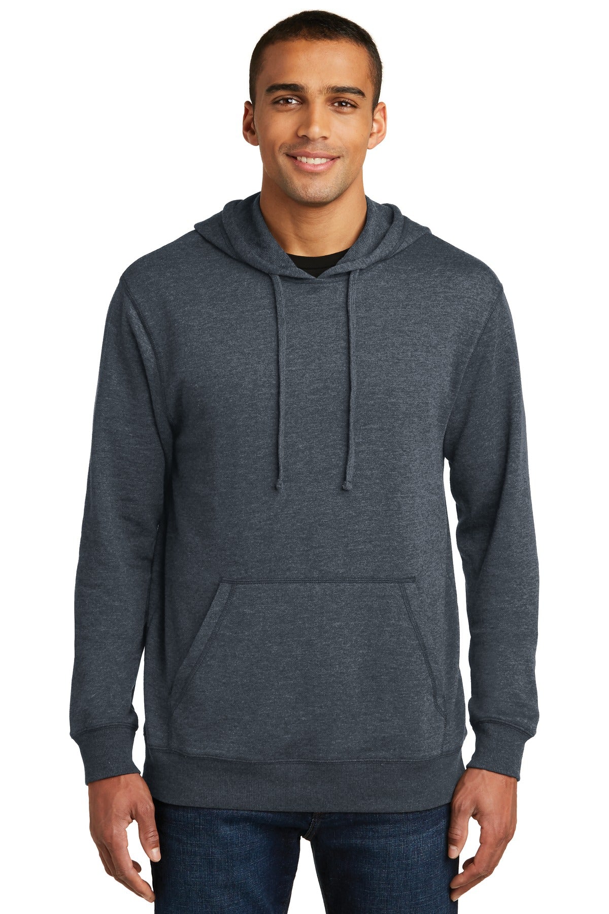 District ® Lightweight Fleece Hoodie. DM391