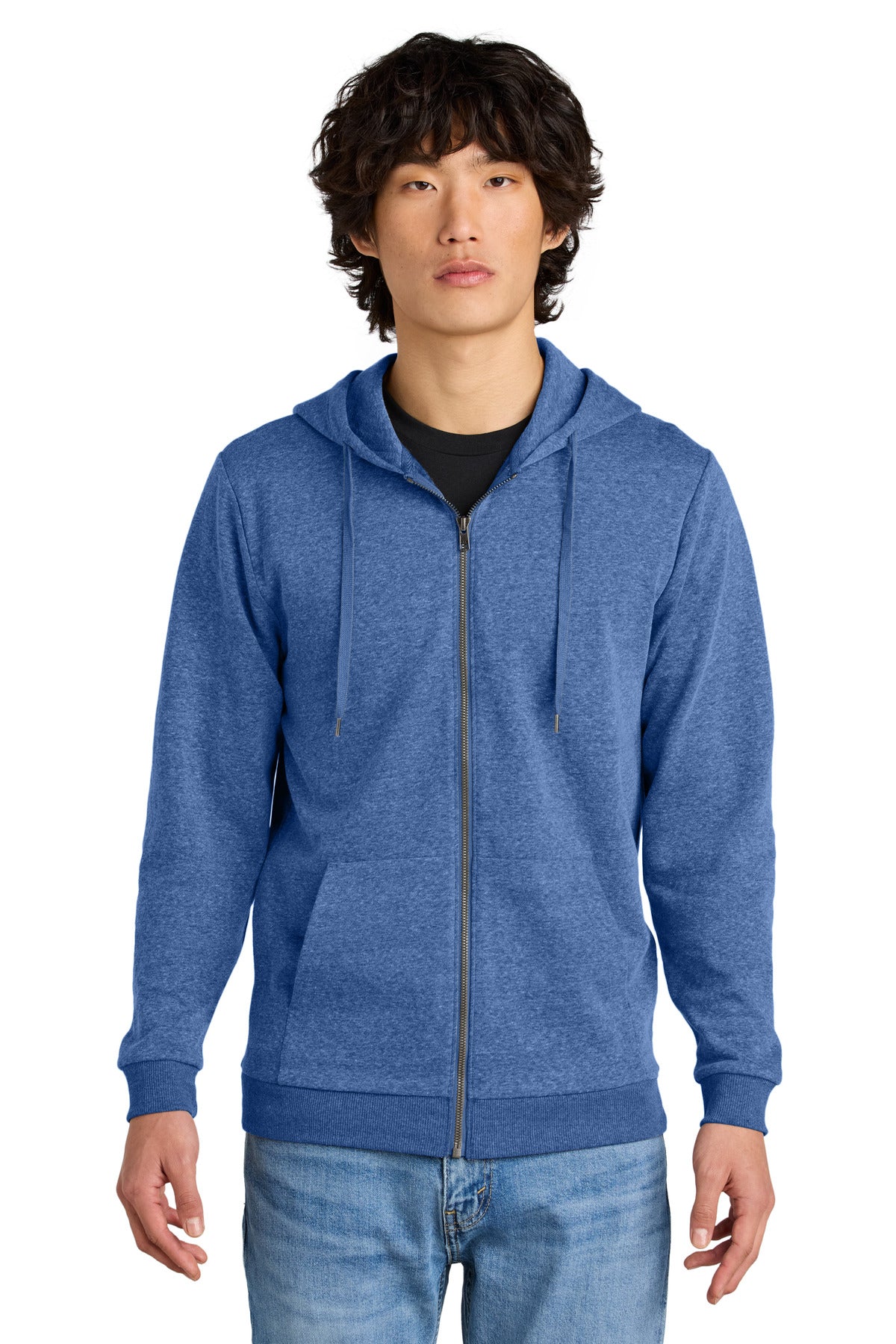 District ® Perfect Tri ® Fleece Full-Zip Hoodie DT1302