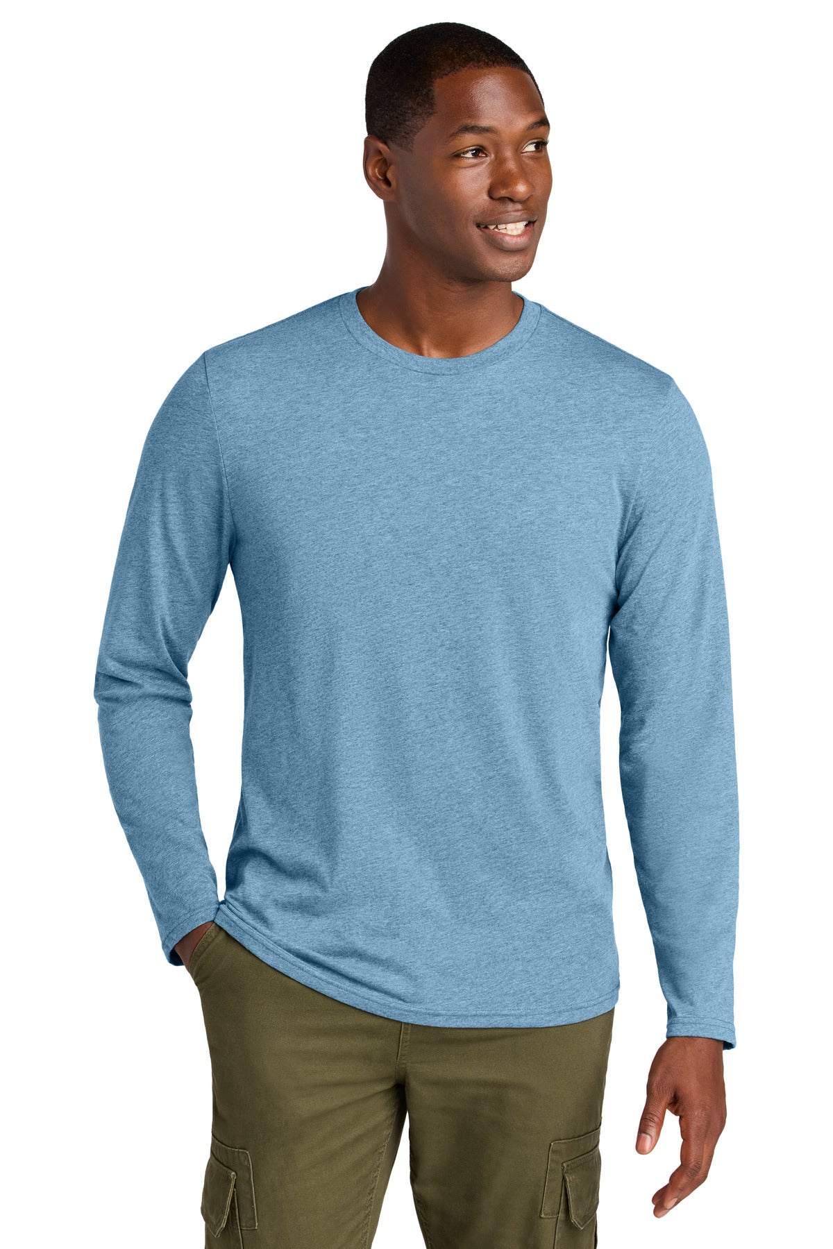 District ® Perfect Weight ® CVC Long Sleeve Tee DT185