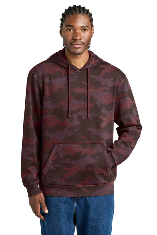 District Wash ™ Camo Fleece Hoodie DT2200C