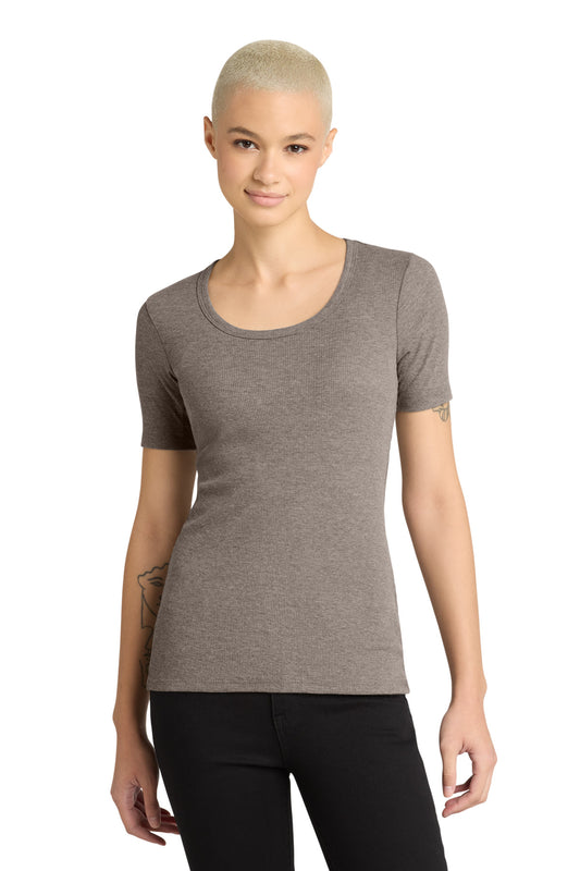 District ® Women's V.I.T. ™ Rib Scoop Neck Tee DT6020