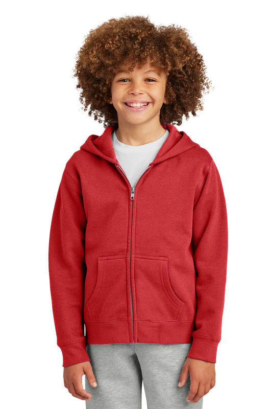 District ® Youth V.I.T. ™ Fleece Full-Zip Hoodie DT6102Y