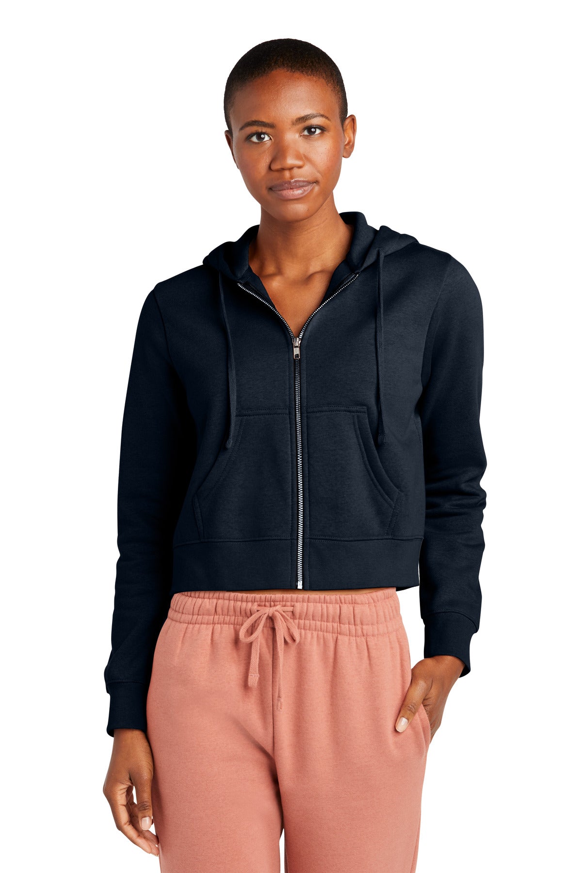 District ® Women's V.I.T. ™ Fleece Full-Zip Hoodie DT6103