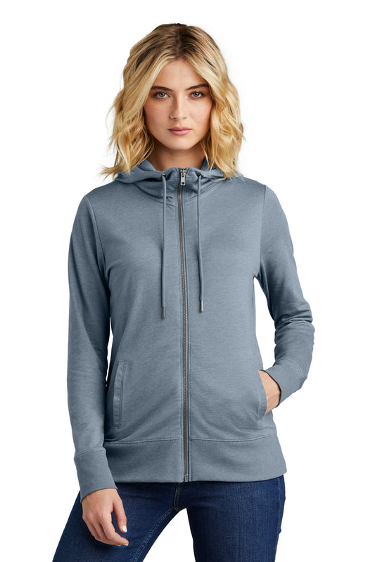 District ® Women's Featherweight French Terry ™ Full-Zip Hoodie DT673