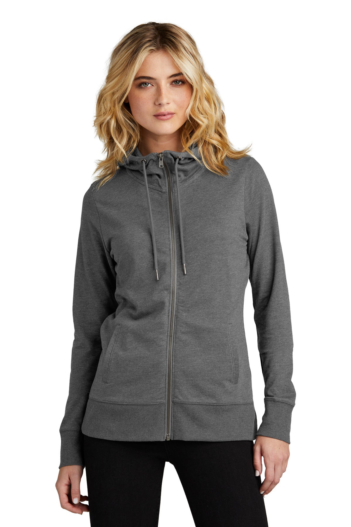 District ® Women's Featherweight French Terry ™ Full-Zip Hoodie DT673