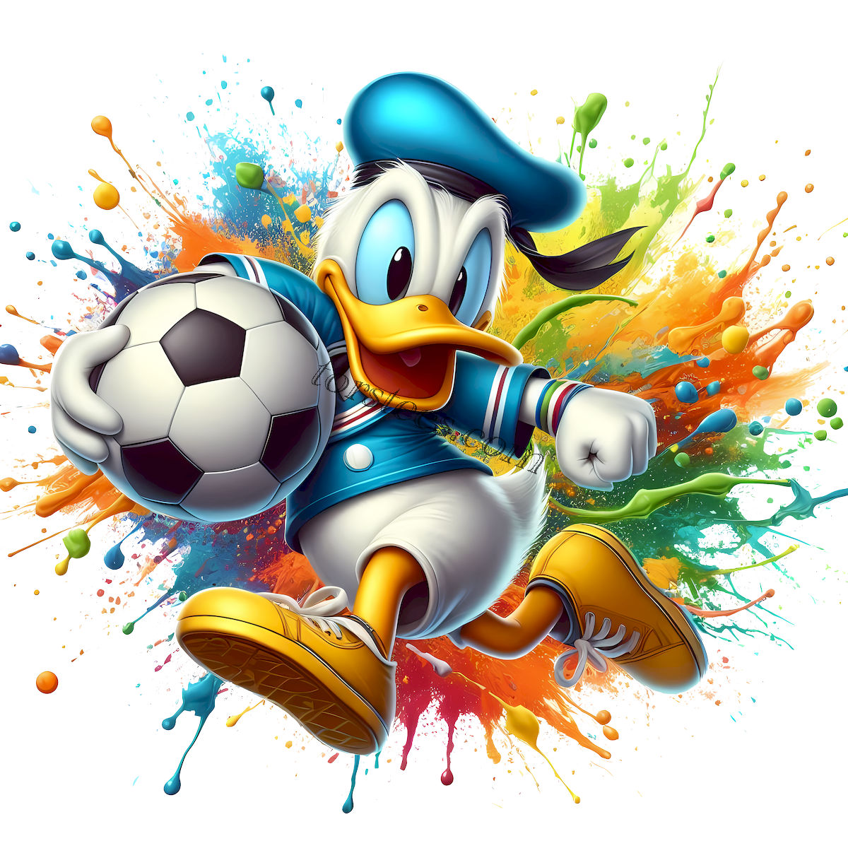 Donald Footballer 01