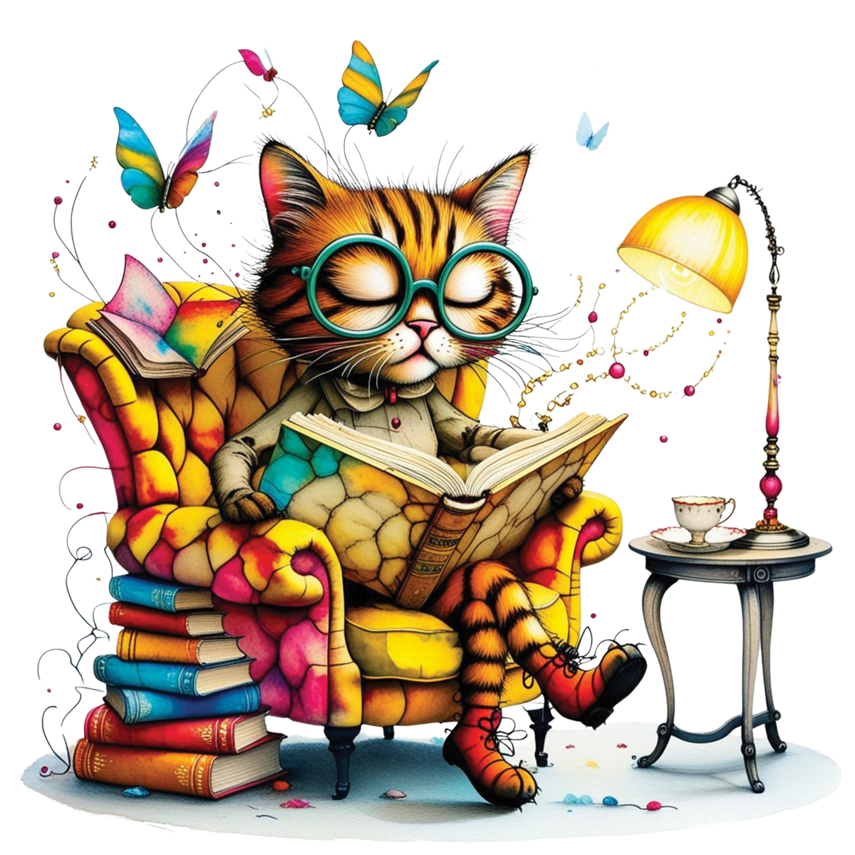 Funny Quirky Cat 10