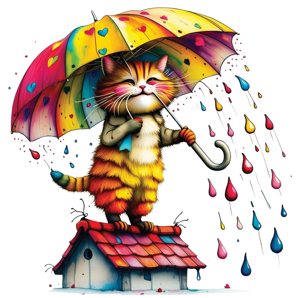 Funny Quirky Cat 14