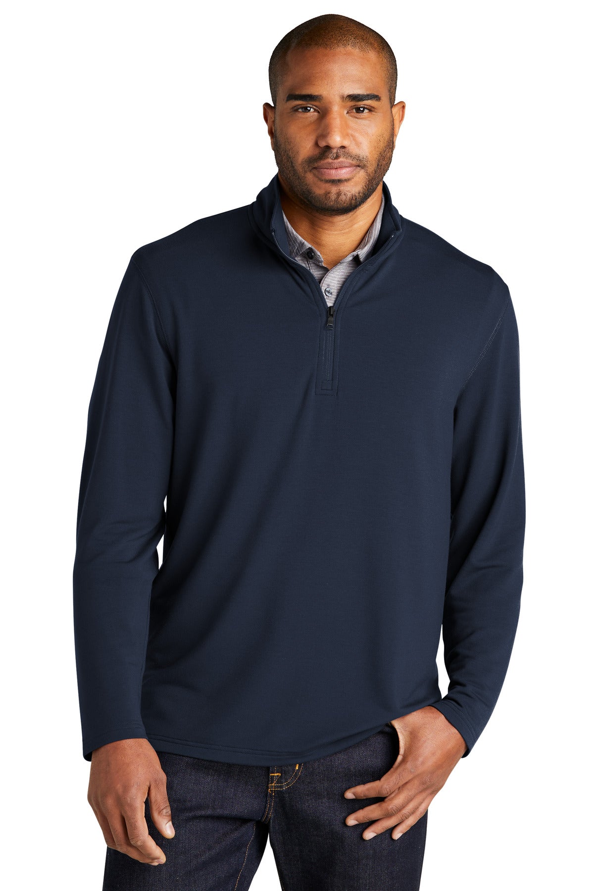 Port Authority ® Microterry 1/4-Zip Pullover K825