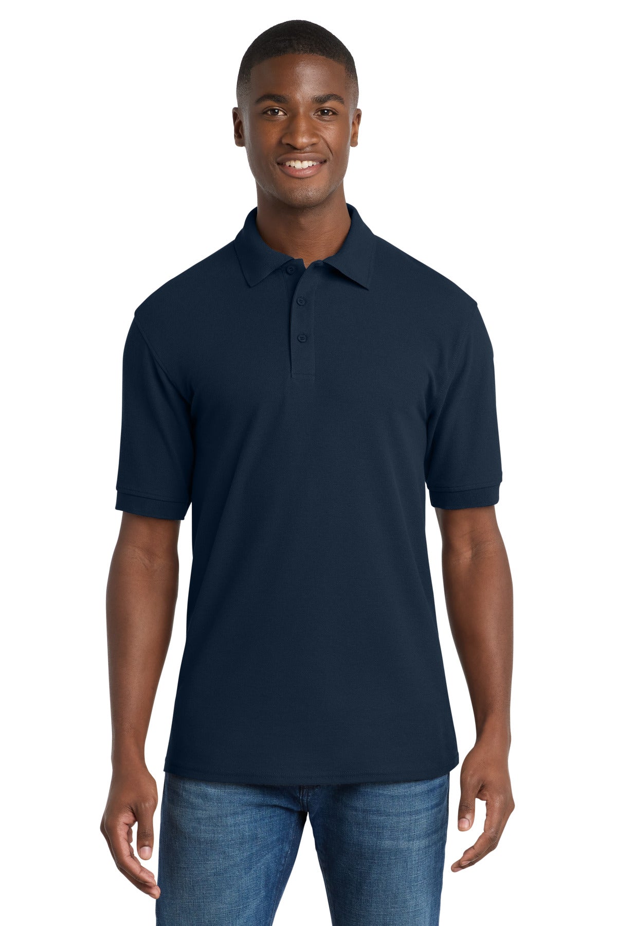 Port & Co ™ Core Blend Pique Polo. KP155