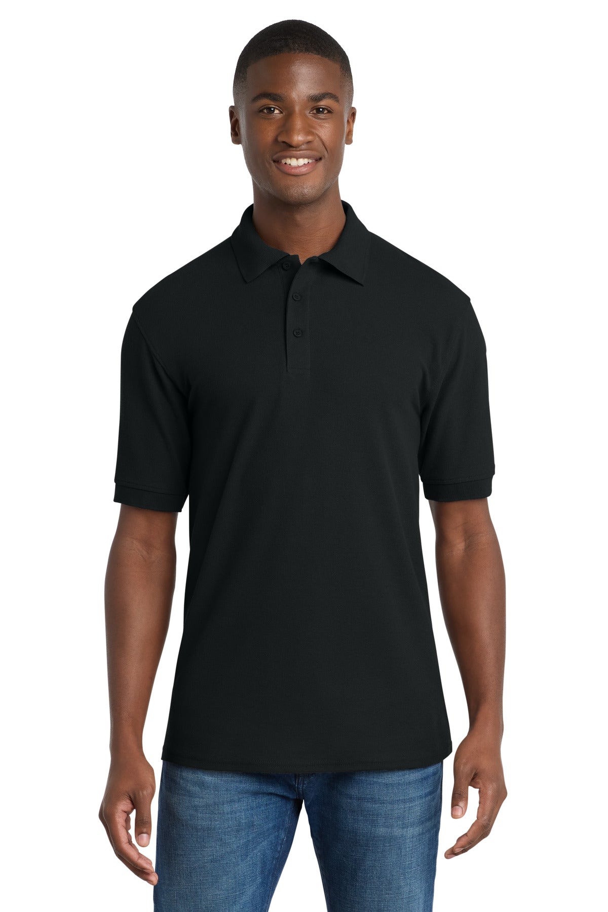 Port & Co ™ Core Blend Pique Polo. KP155