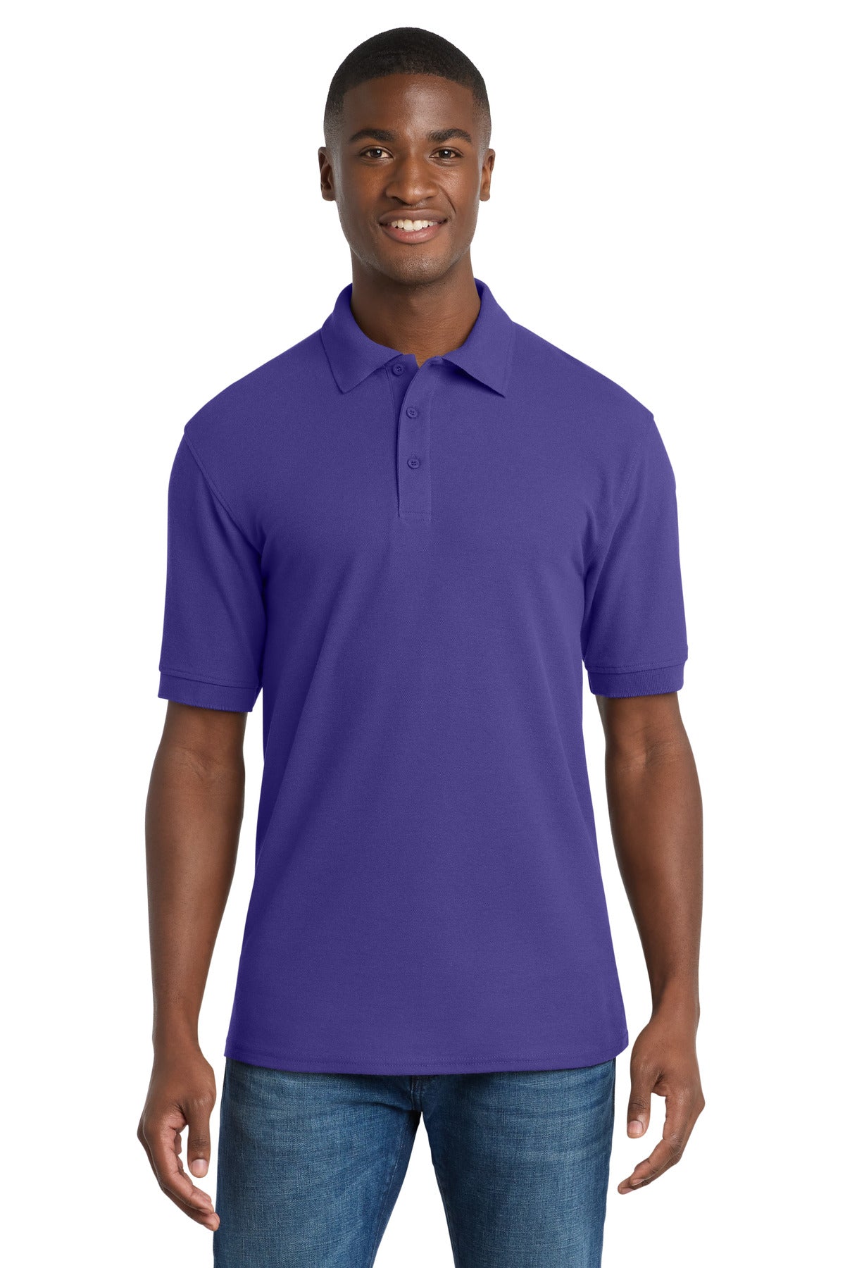 Port & Co ™ Core Blend Pique Polo. KP155