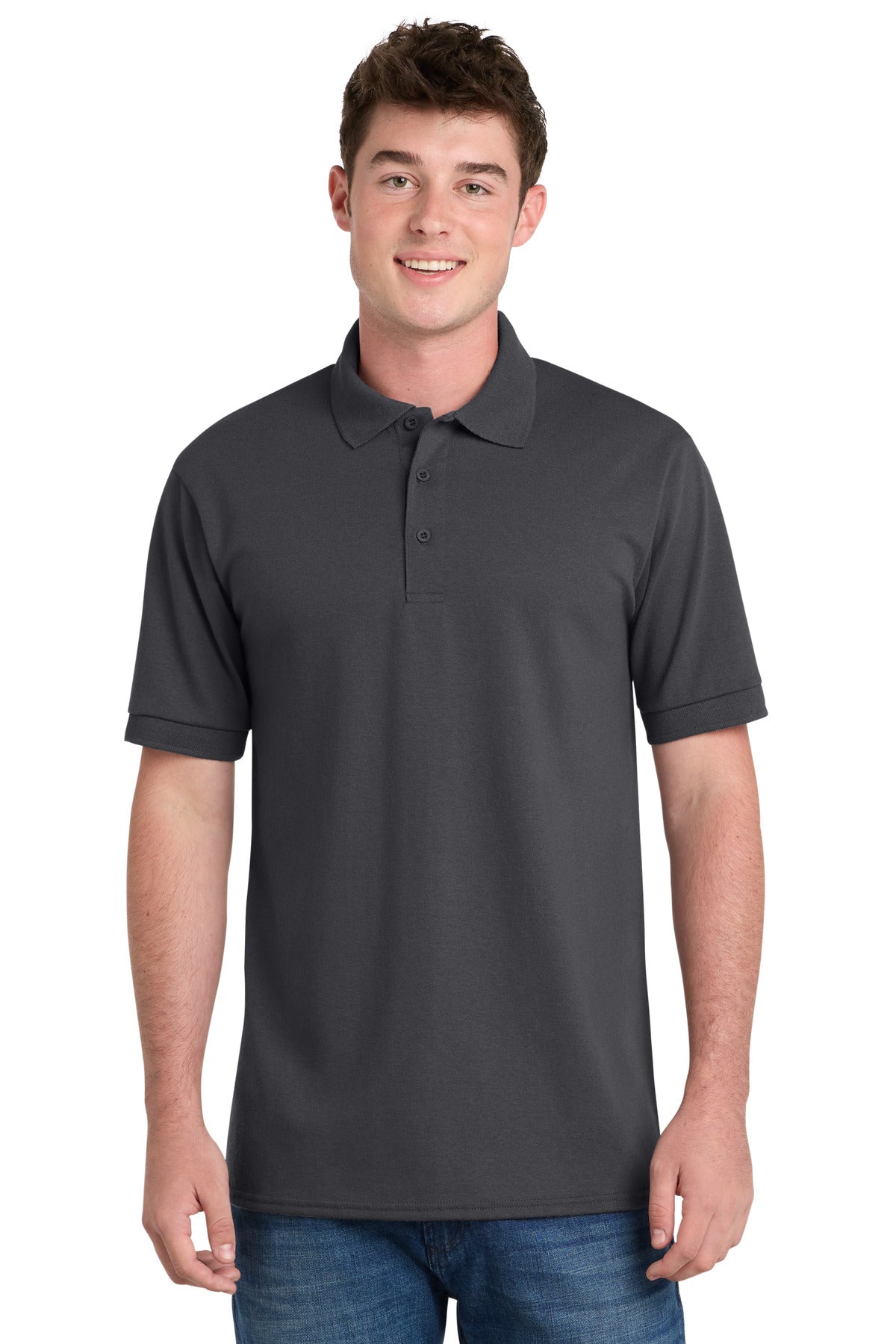 Port & Co ™ Tall Core Blend Jersey Knit Polo. KP55T