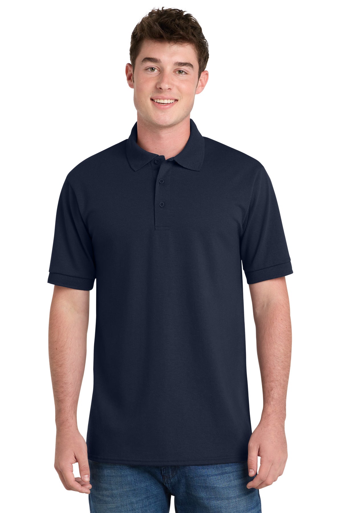 Port & Co ™ Tall Core Blend Jersey Knit Polo. KP55T