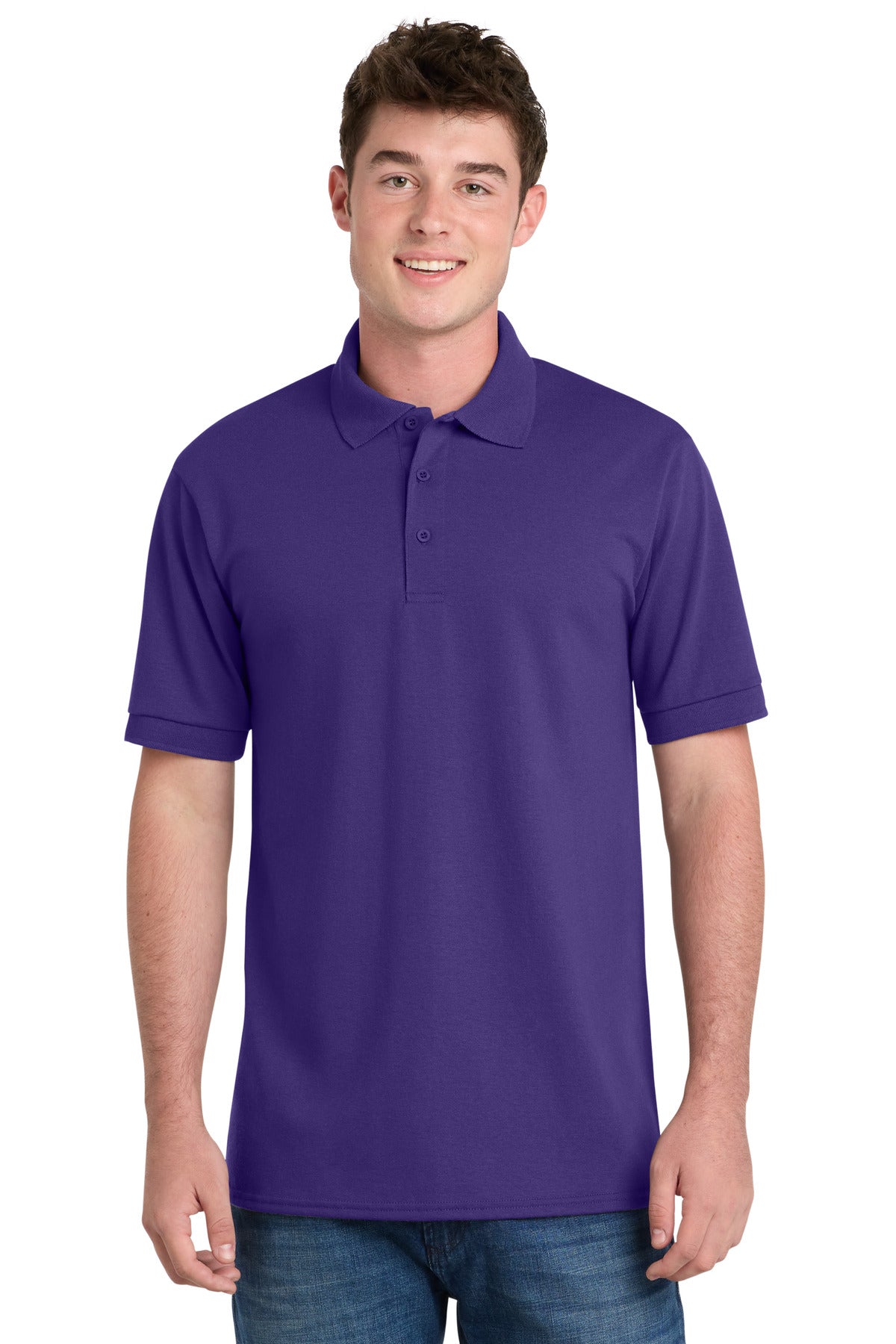 Port & Co ™ Tall Core Blend Jersey Knit Polo. KP55T