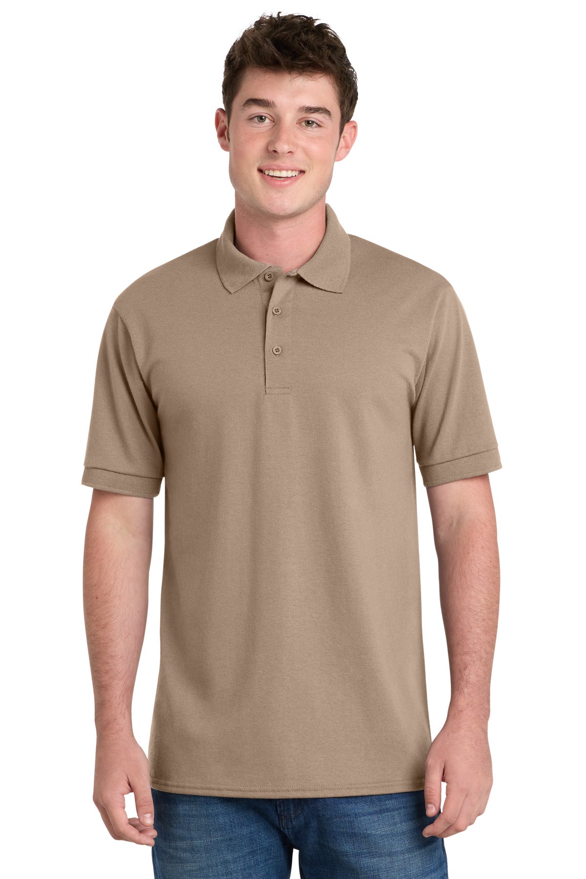 Port & Co ™ Tall Core Blend Jersey Knit Polo. KP55T
