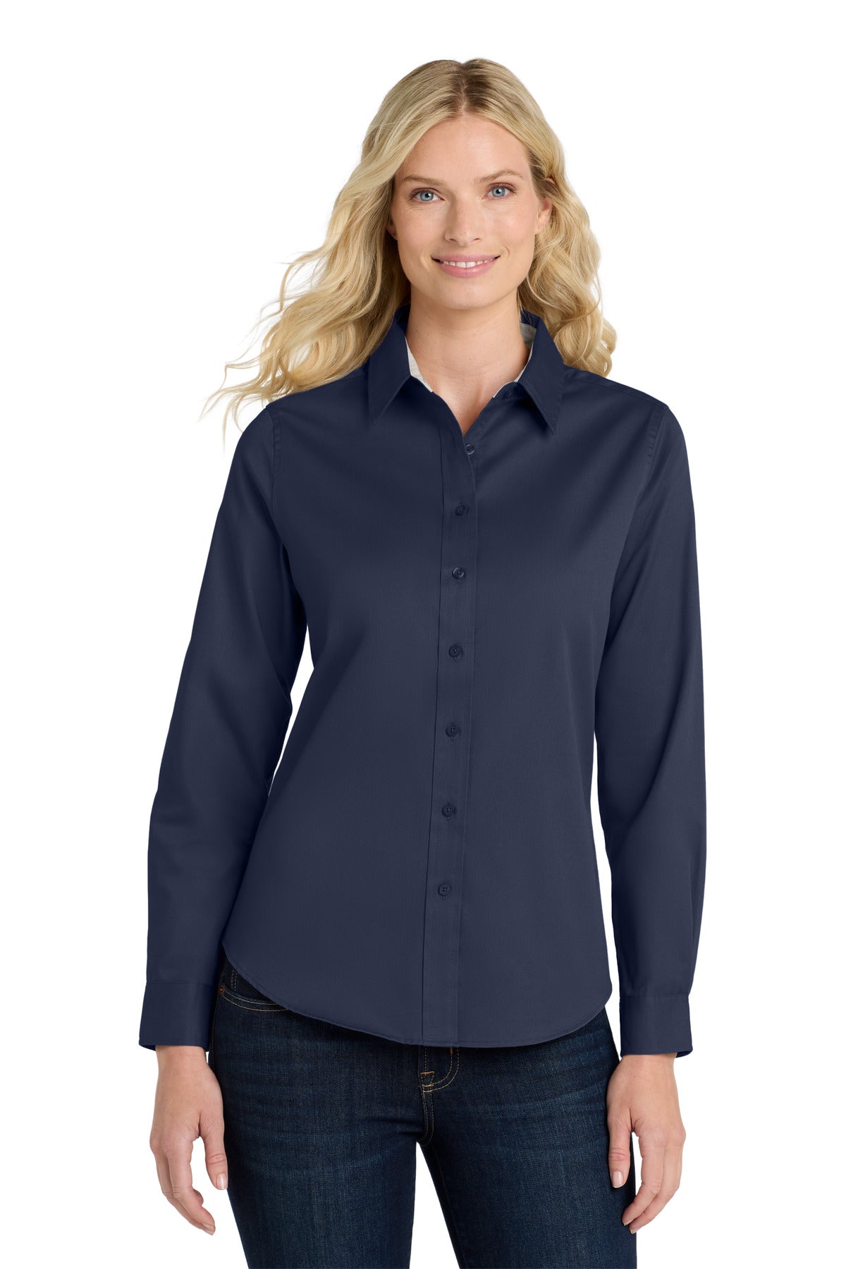 Port Authority ® Women's Long Sleeve Easy Care Shirt. L608