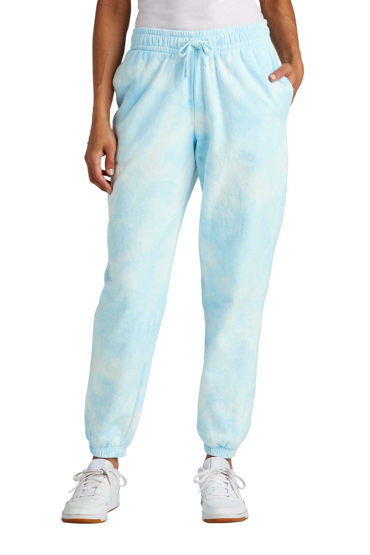 Port & Co ™ Women's Beach Wash ® Cloud Tie-Dye Sweatpant LPC140P