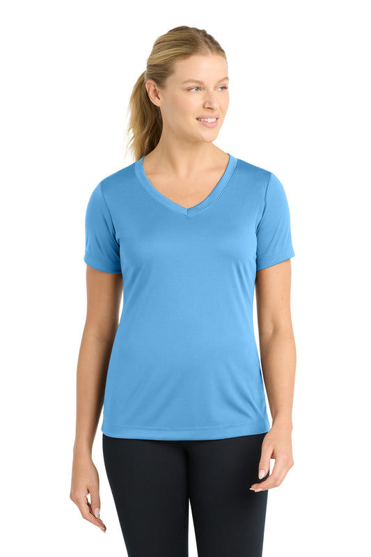 Sport-Tek ® Women's PosiCharge ® Competitor™ V-Neck Tee. LST353