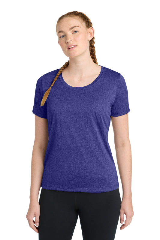 Sport-Tek ® Women's Heather Contender ™ Scoop Neck Tee. LST360