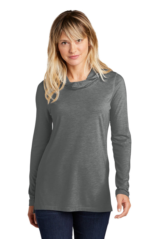 Sport-Tek ® Women's PosiCharge ® Tri-Blend Wicking Long Sleeve Hoodie LST406