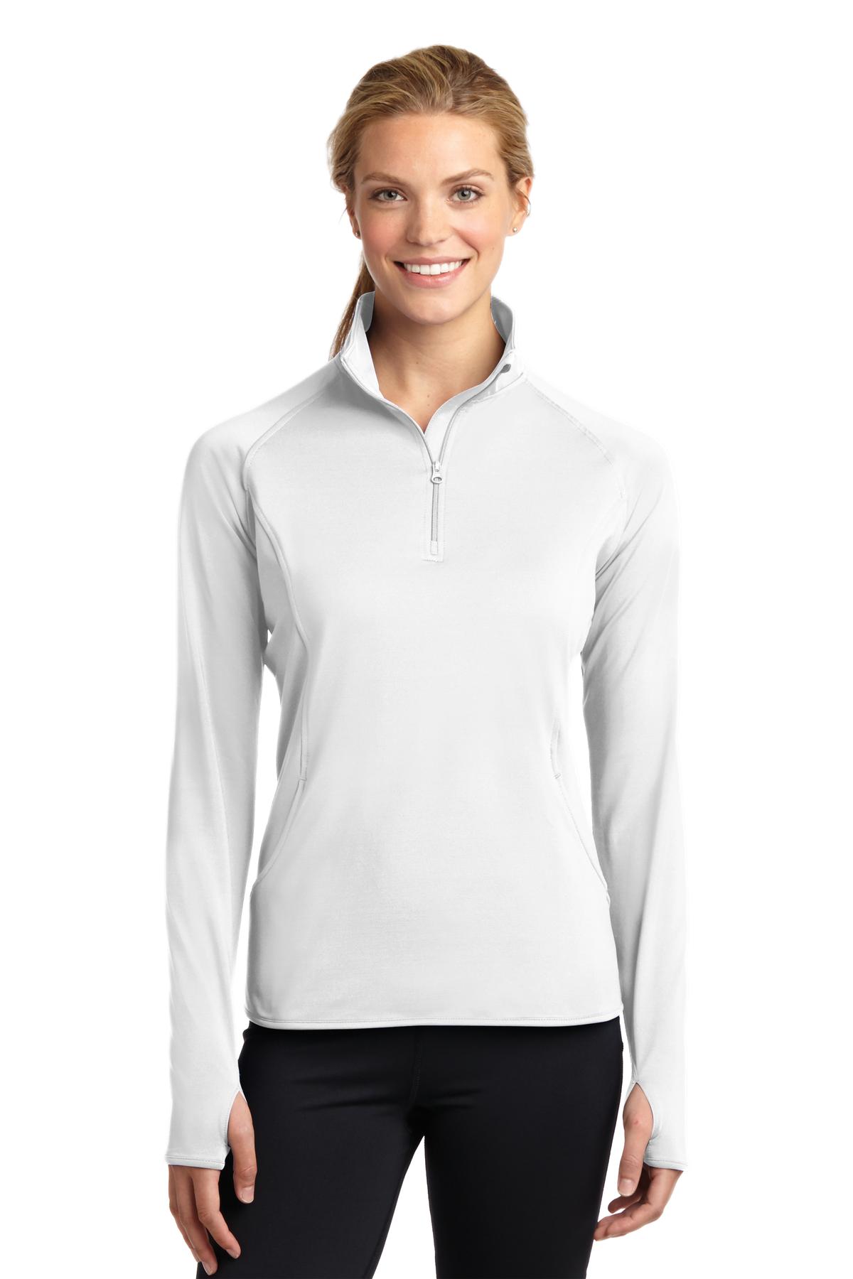 Sport-Tek ® Women's Sport-Wick ® Stretch 1/4-Zip Pullover. LST850