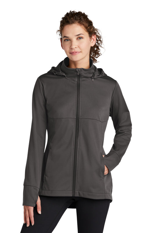 Sport-Tek ® Women's Hooded Soft Shell Jacket LST980