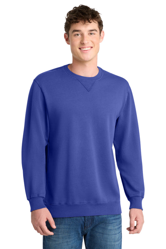 Port & Co ™ Beach Wash ® Garment-Dyed Crewneck Sweatshirt PC098