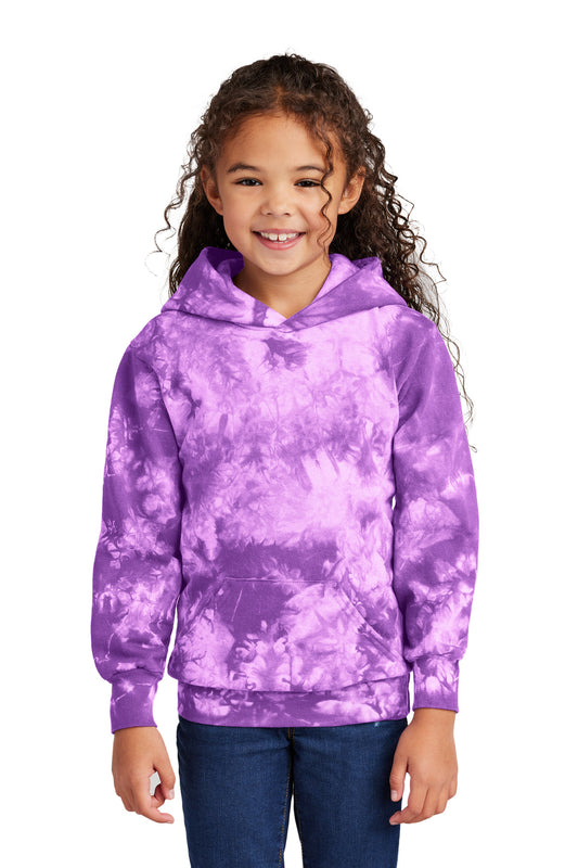 Port & Co ™ Youth Crystal Tie-Dye Pullover Hoodie PC144Y