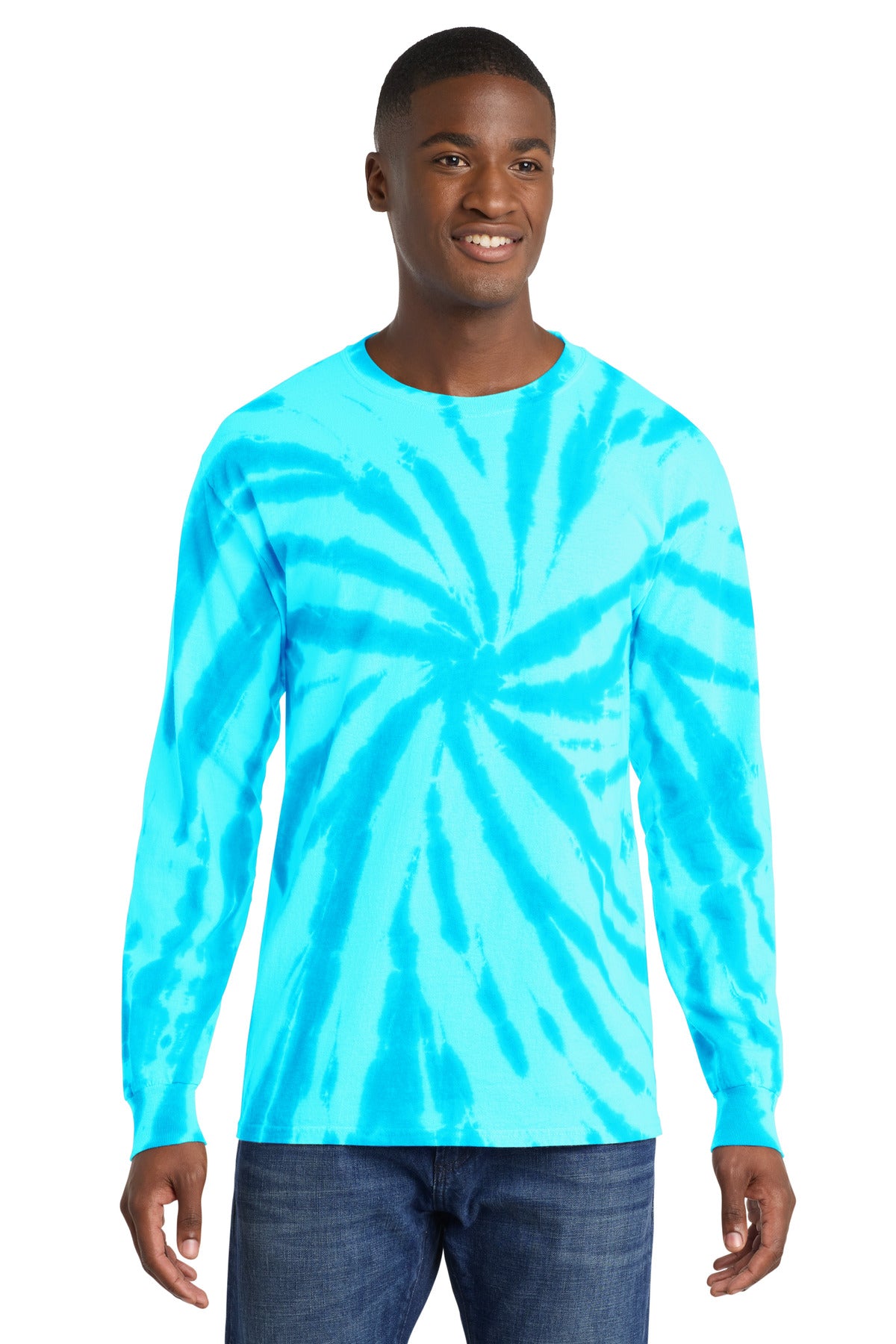 Port & Co ™ Tie-Dye Long Sleeve Tee. PC147LS