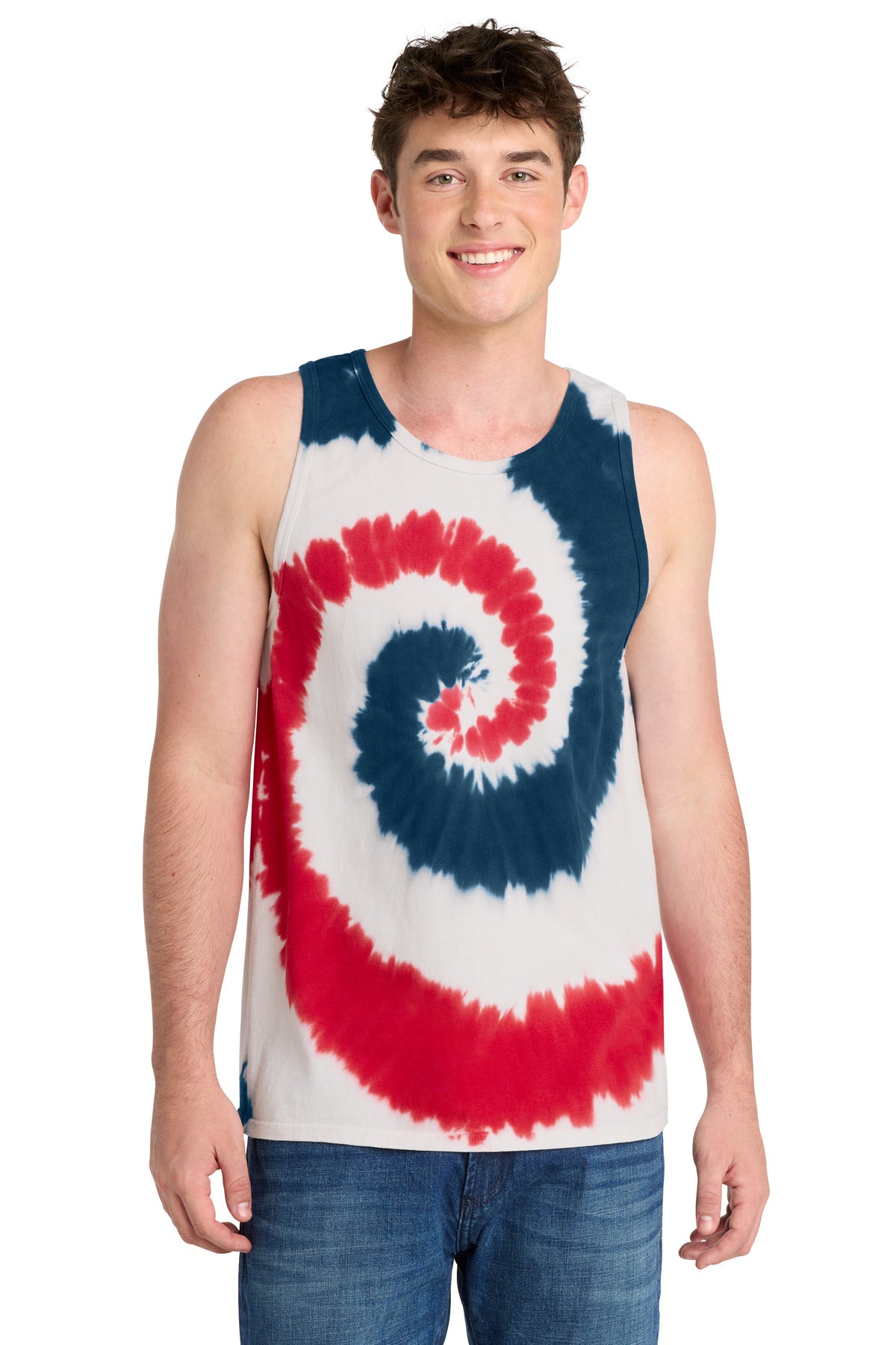 Port & Co ™ Tie-Dye Tank Top. PC147TT