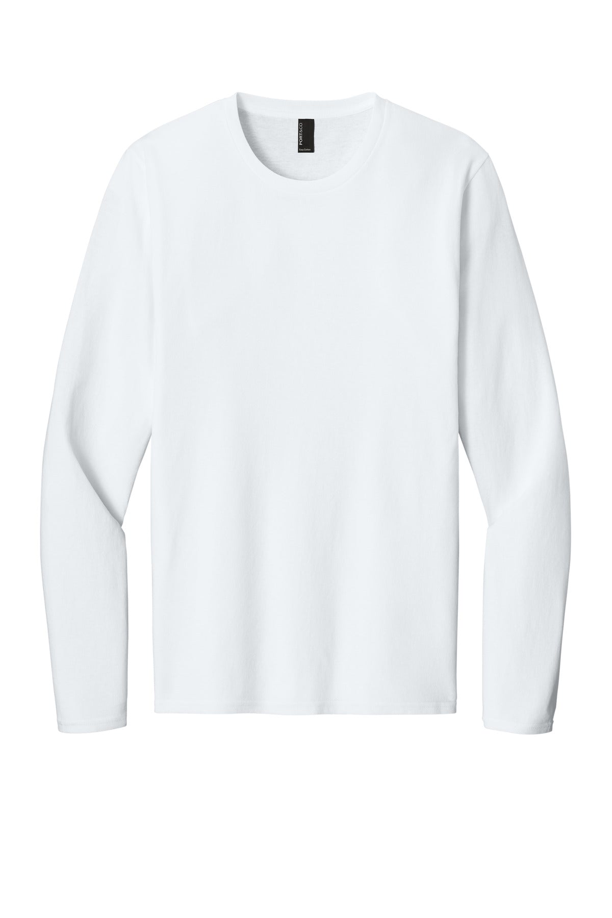 Port & Co ™ Easy Cotton Long Sleeve Tee PC43LS