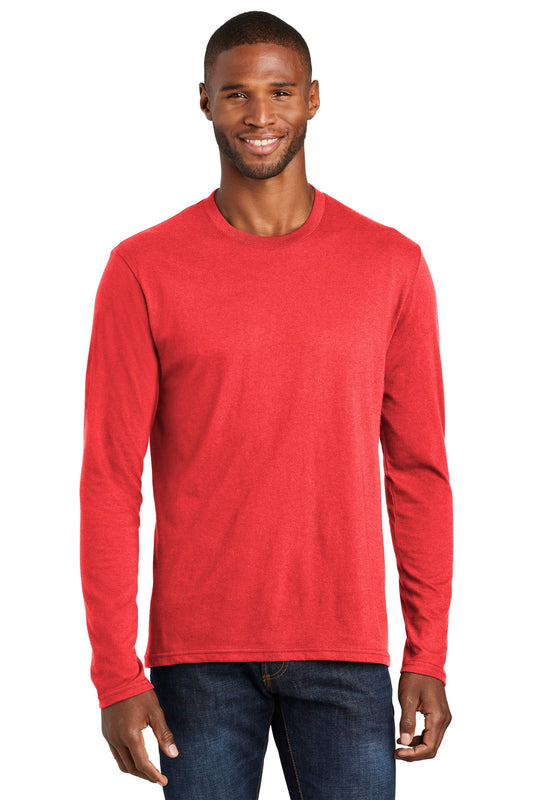 Port & Co ™ Long Sleeve Fan Favorite ™ Blend Tee. PC455LS
