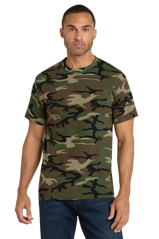Port & Co ™ Core Cotton Camo Tee. PC54C