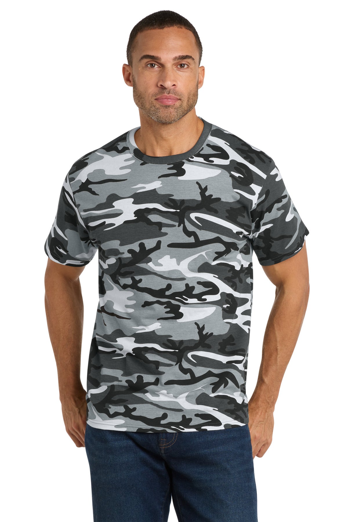 Port & Co ™ Core Cotton Camo Tee. PC54C