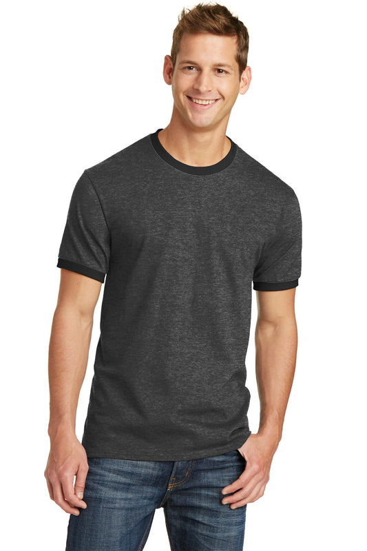 Port & Co ™ Core Cotton Ringer Tee. PC54R