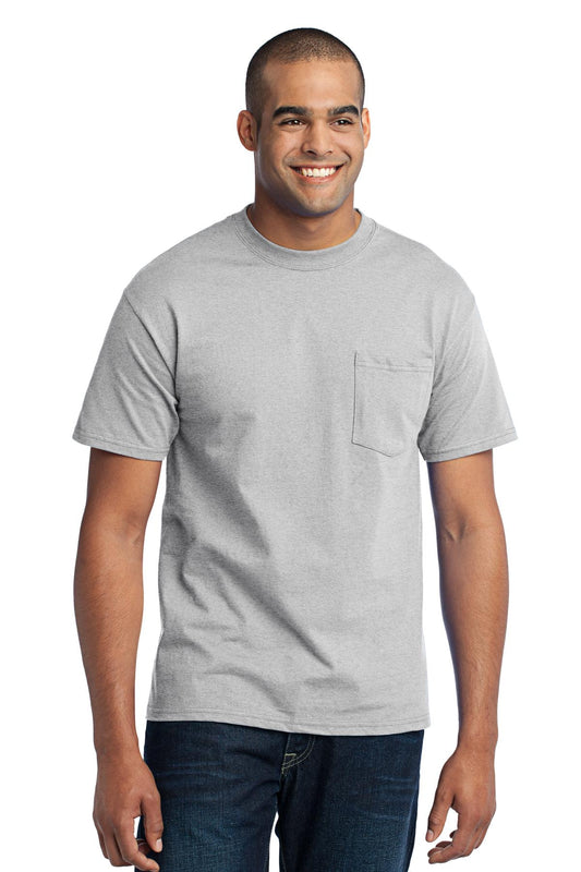 Port & Co ™ Core Blend Pocket Tee. PC55P