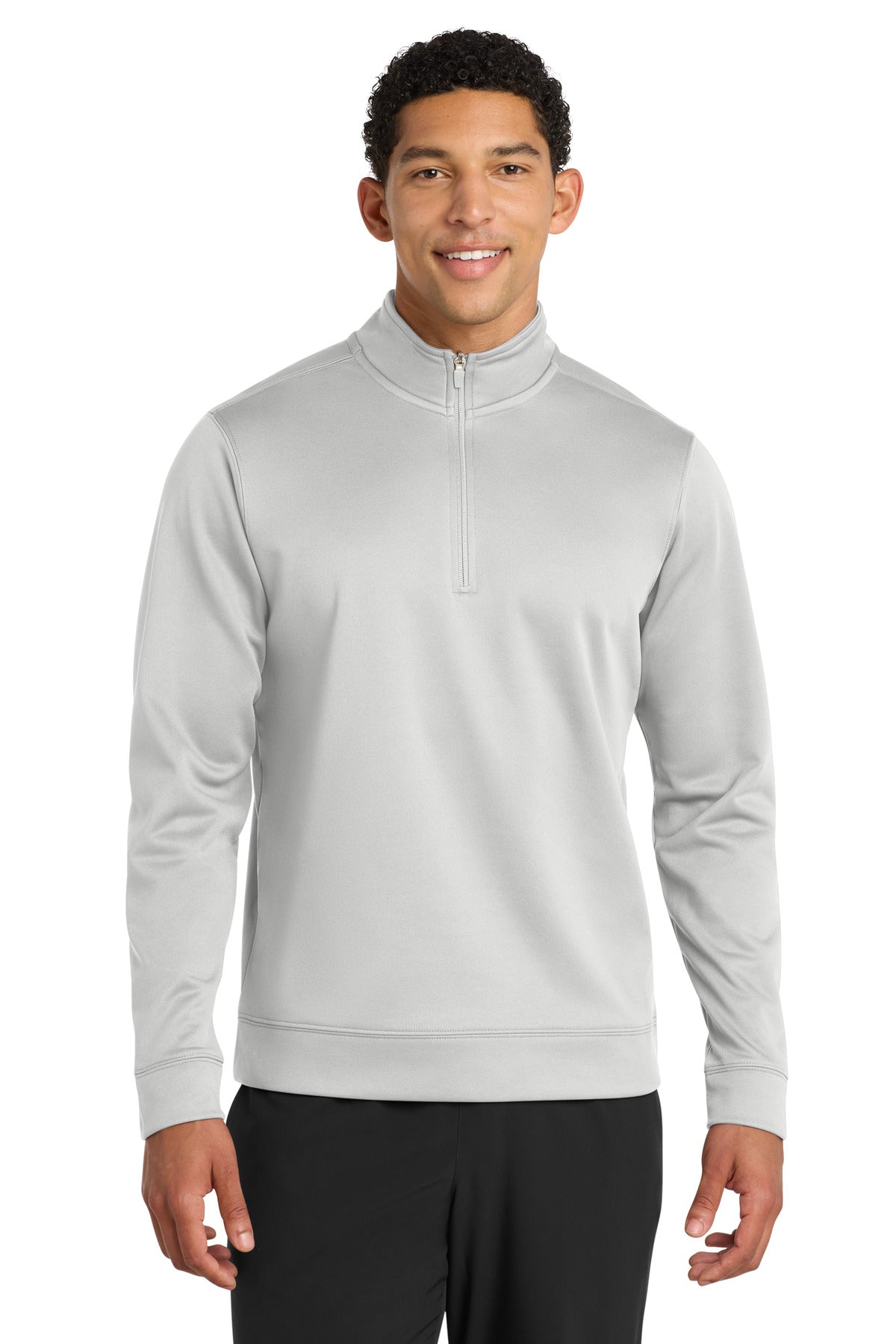 Port & Co ™ Performance Fleece 1/4-Zip Pullover Sweatshirt. PC590Q