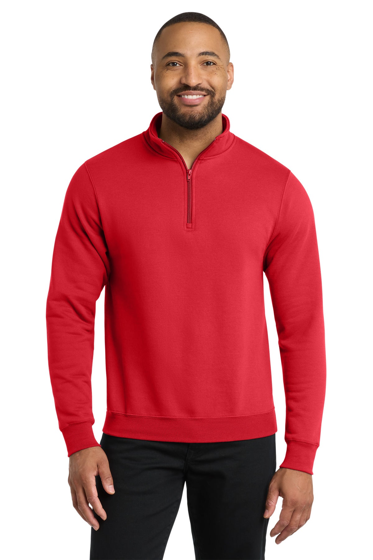 Port & Co ™ Core Fleece 1/4-Zip Pullover Sweatshirt PC78Q