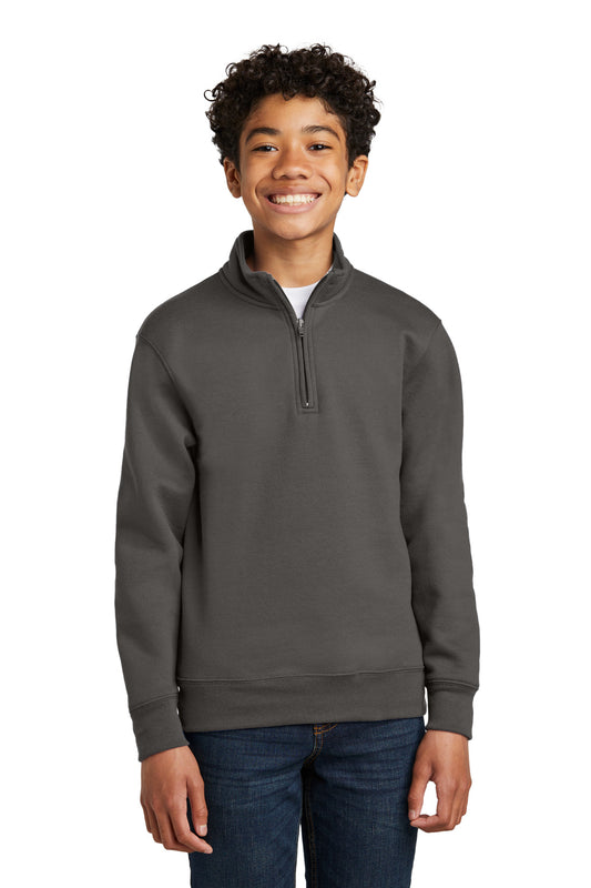 Port & Co ™ Youth Core Fleece 1/4-Zip Pullover Sweatshirt PC78YQ