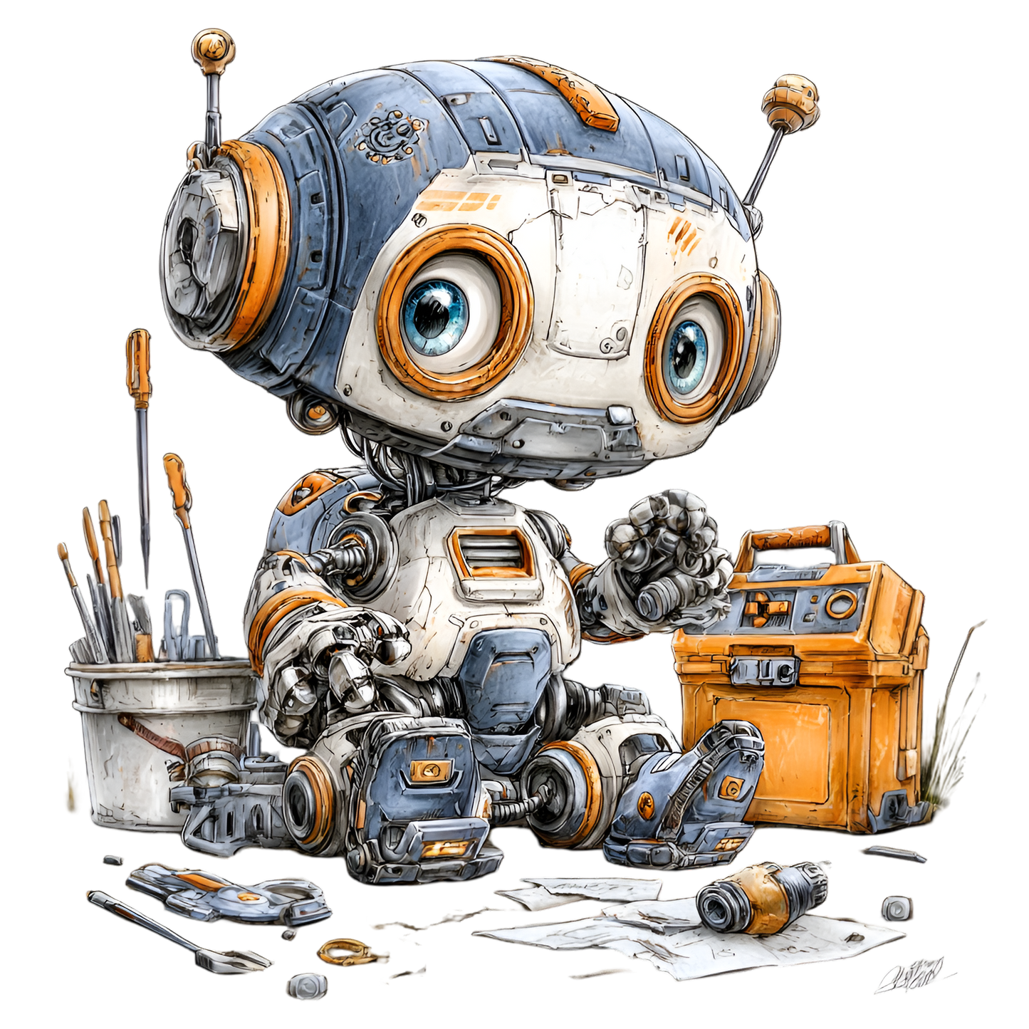 Robot Handyman 03