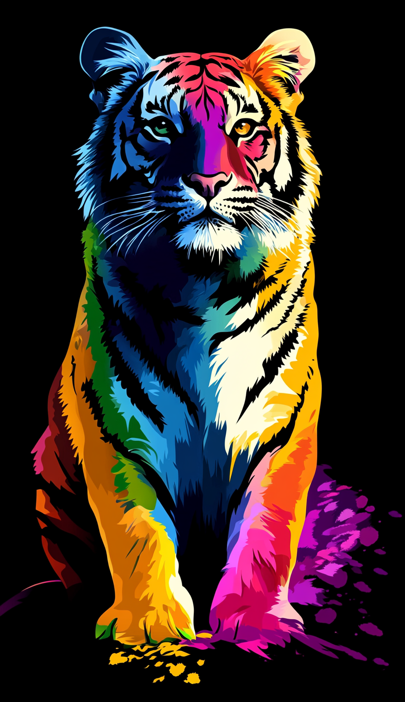 ANIMAL HALFTONE 48