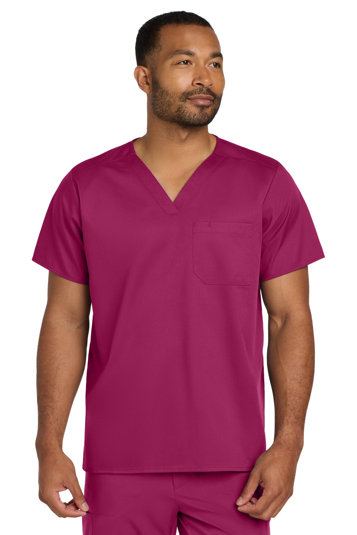 Wink ® Unisex WorkFlex Chest Pocket V-Neck Top WW3160