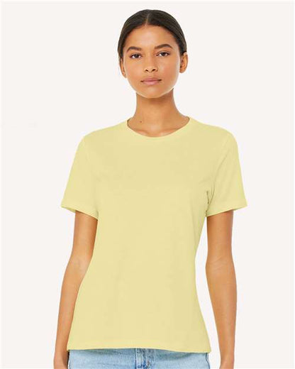 BELLA + CANVAS Women’s Relaxed Fit Heather CVC Tee 6400CVC
