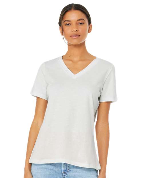 BELLA + CANVAS Women’s Relaxed Jersey V-Neck Tee 6405