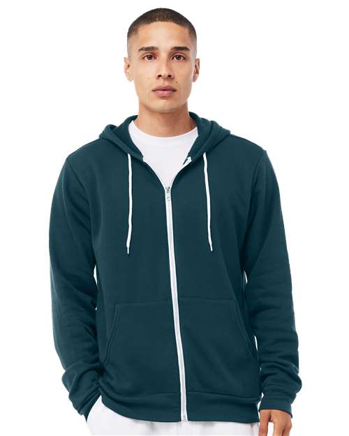 Sponge Fleece Full-Zip Hoodie - 3XL