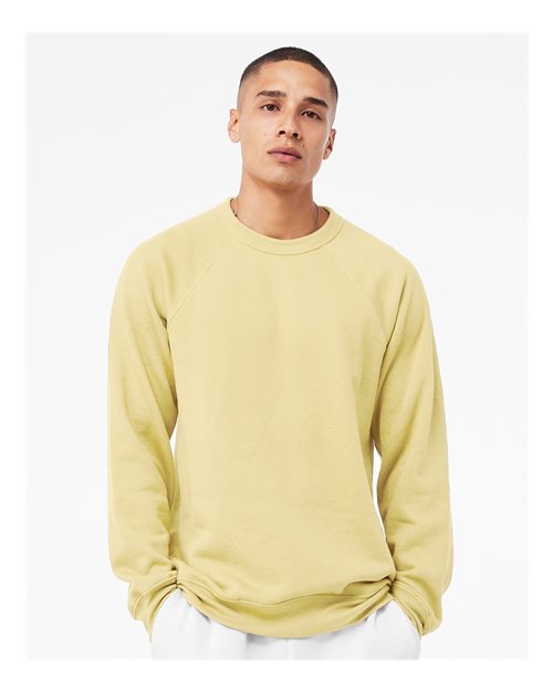 Unisex Sponge Fleece Raglan Crewneck Sweatshirt