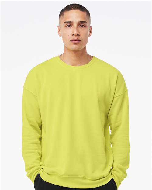 Sponge Fleece Drop Shoulder Crewneck Sweatshirt - XL