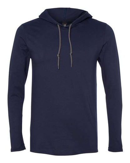 Unisex Softstyle® Lightweight Hooded Long Sleeve T-Shirt